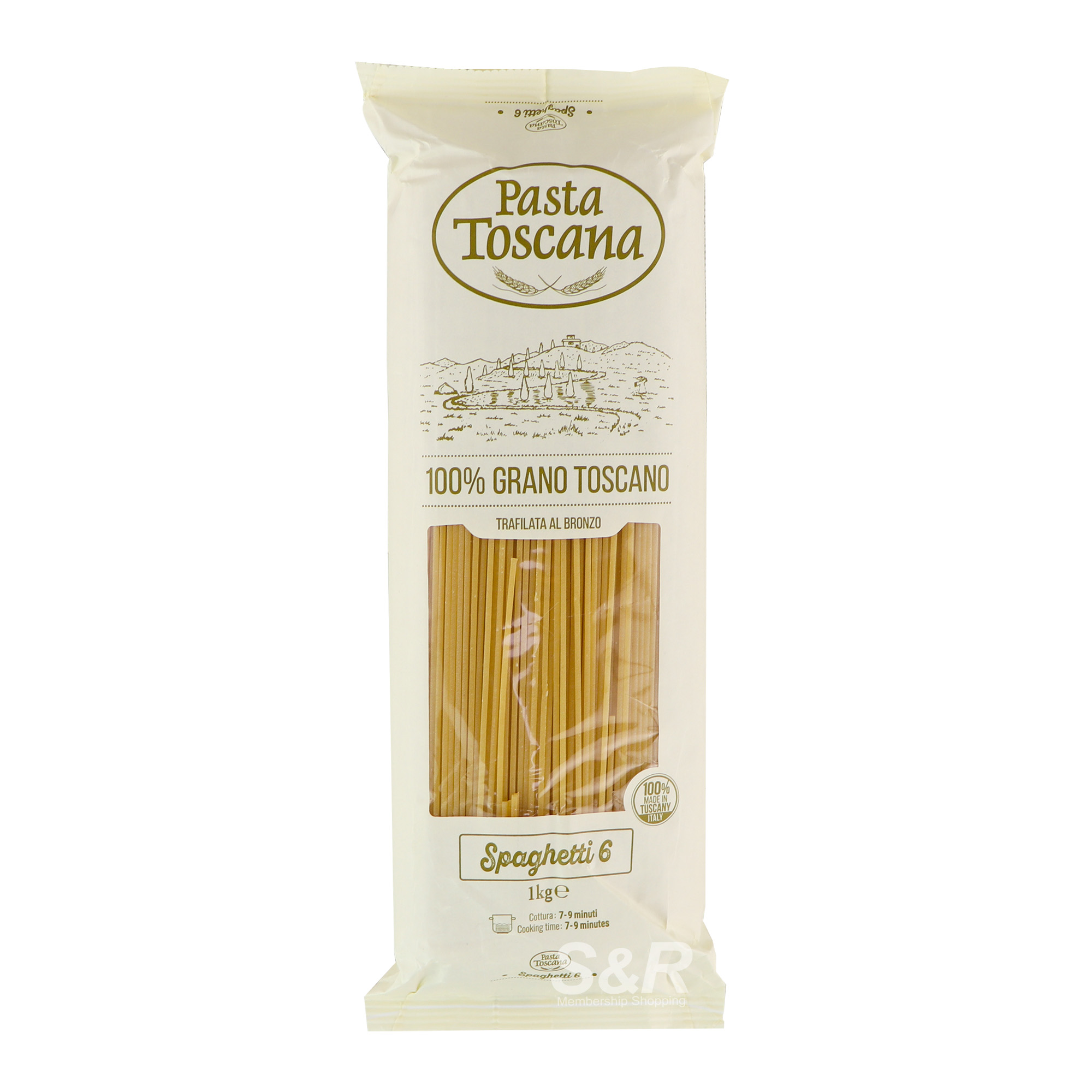 Pasta Toscana Spaghetti 6 1KG